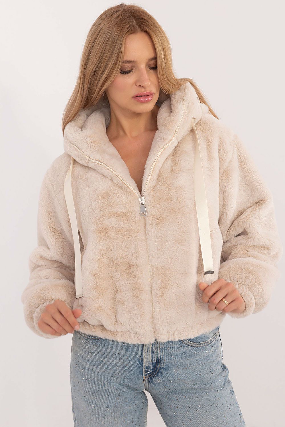 Berg-Feldt | Plüschjacke mit Kapuze Weich und Warm Lässiger Komfort