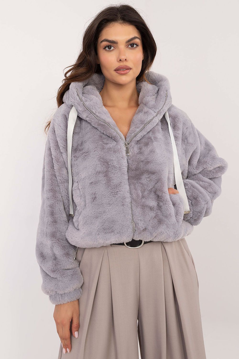 Berg-Feldt | Plüschjacke mit Kapuze Weich und Warm Lässiger Komfort