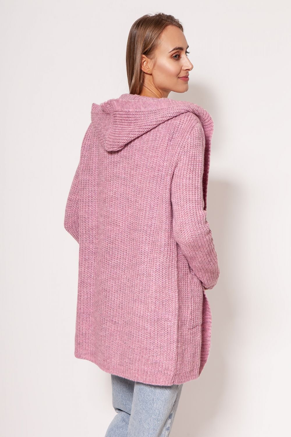 Berg-Feldt | Strickjacke mit Kapuze Soft und Warm Lässiger Look