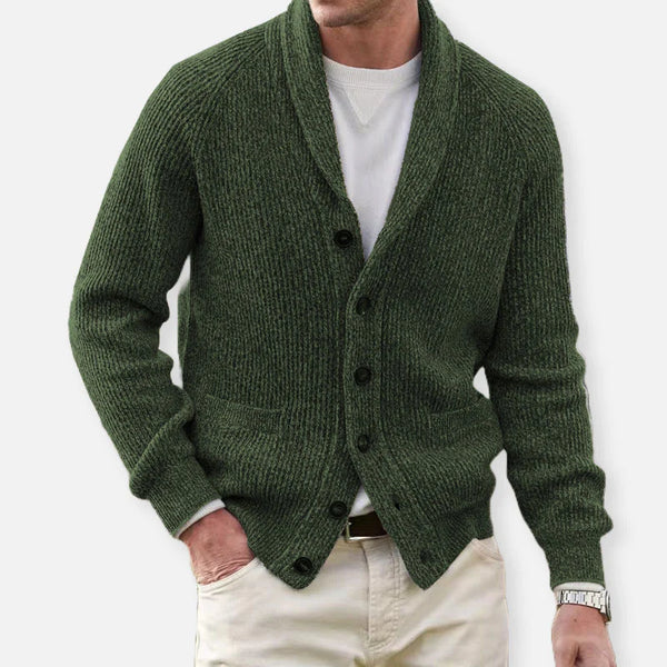 HUBERT: Handgestrickte Jacke