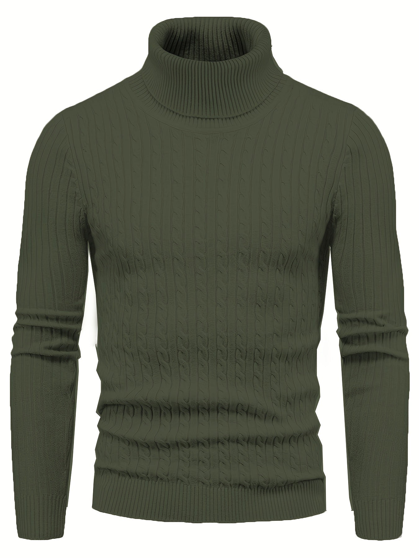 Berg-Feldt | Kabelstrick Rollkragenpullover Weich und Warm Perfekt für Herbst und Winter