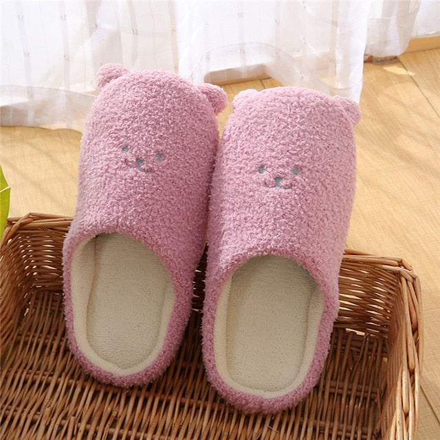 Chaussons animaux tout doux