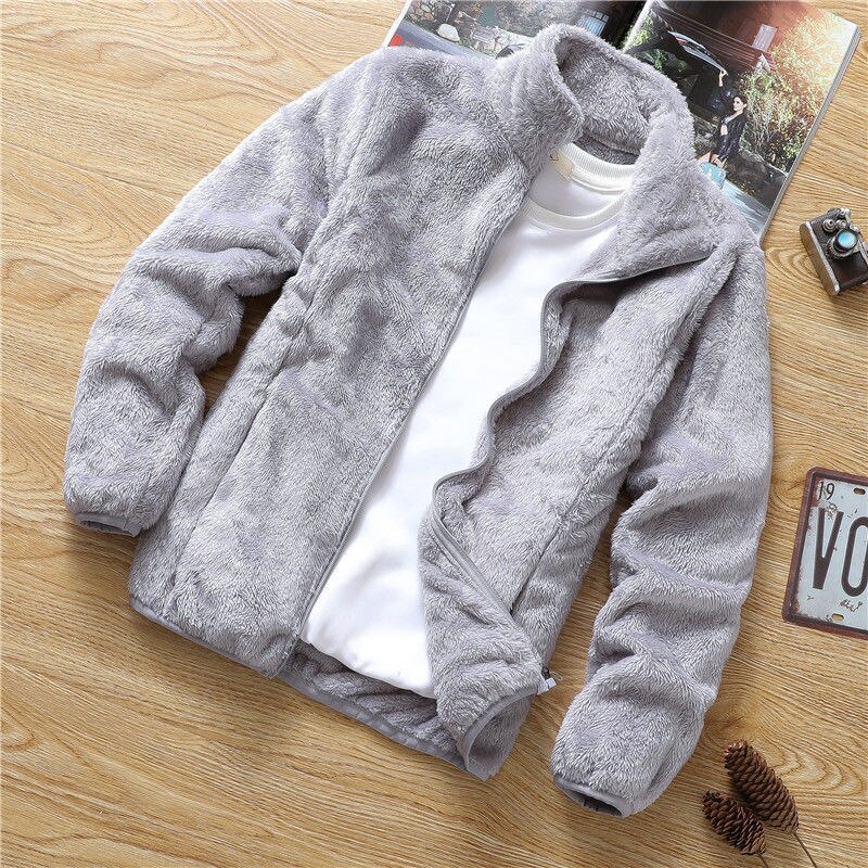 Berg-Feldt | Doppelseitige Fleece Jacke