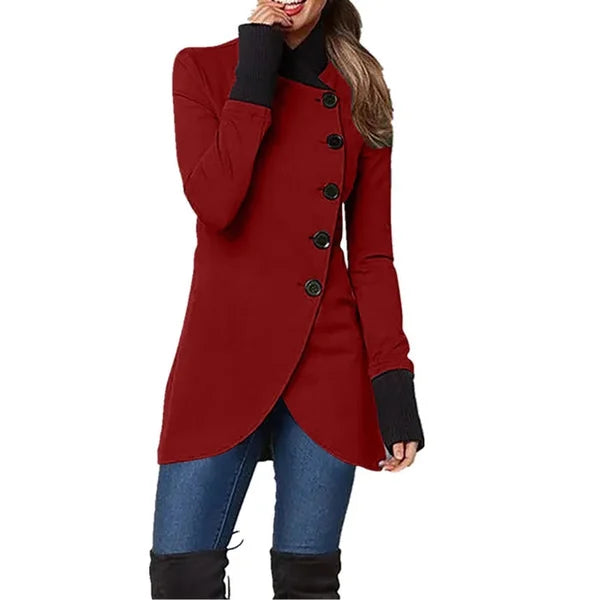 Berg-Feldt | Jacke mit Eckigem Knopfverschluss