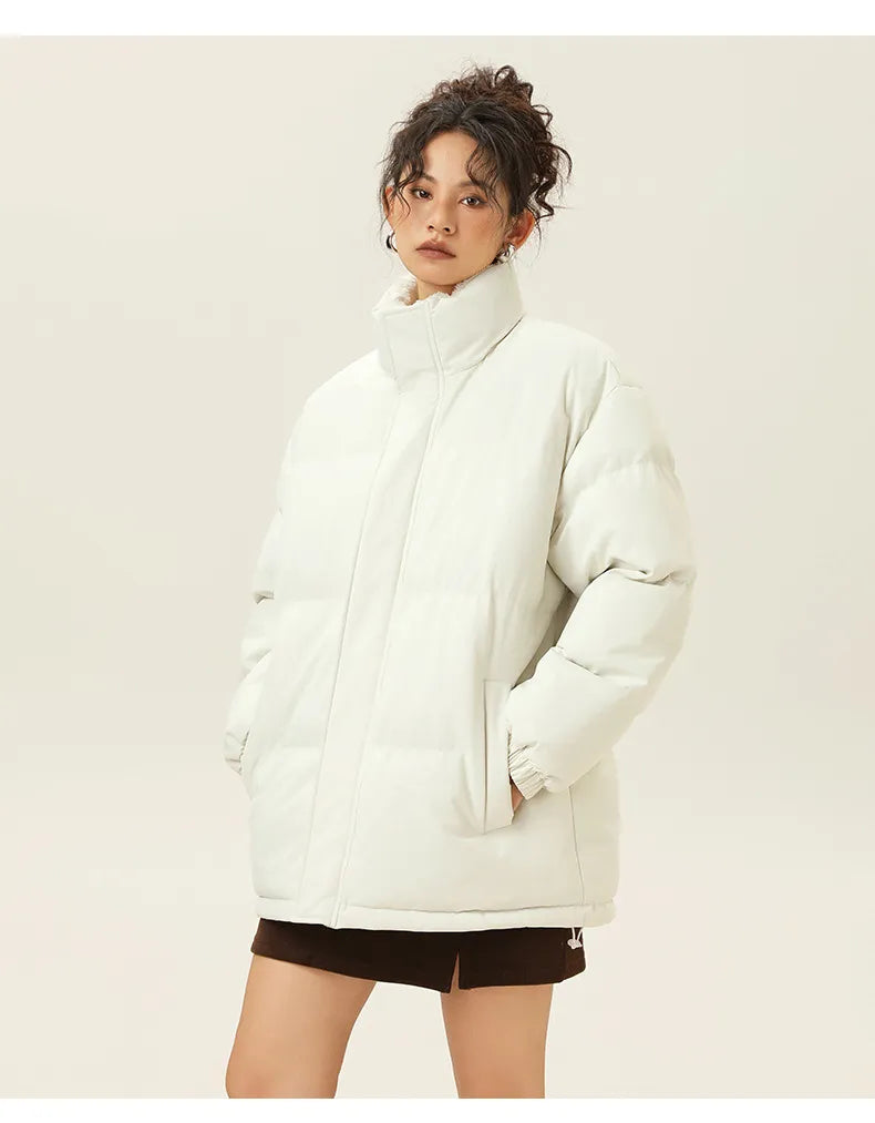 Berg-Feldt | Freizeitjacke mit Stehkragen aus dickem, warmem Baumwolle