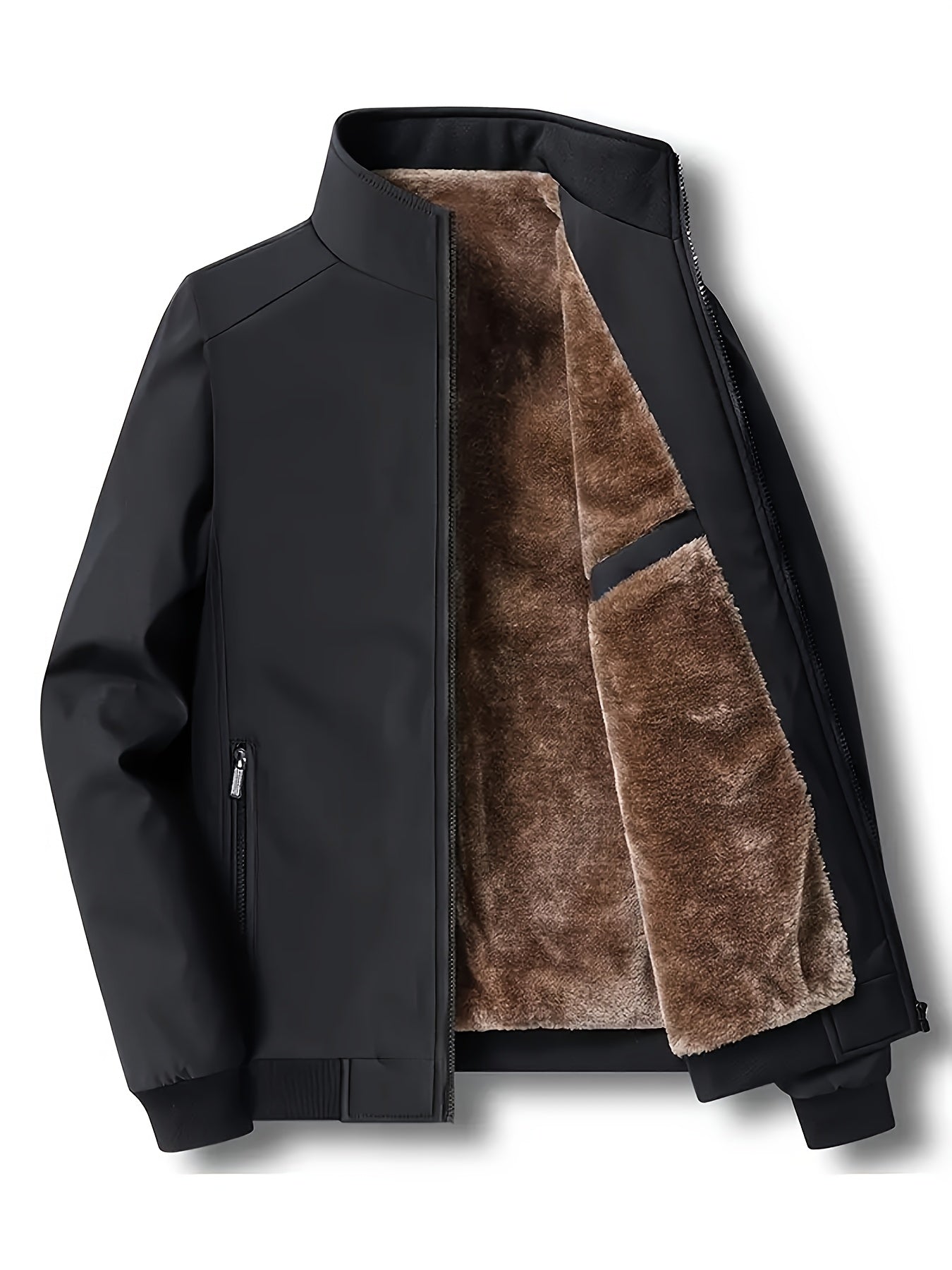 Berg-Feldt | Veste coupe-vent avec doublure en fausse fourrure Polyester Chaude et confortable