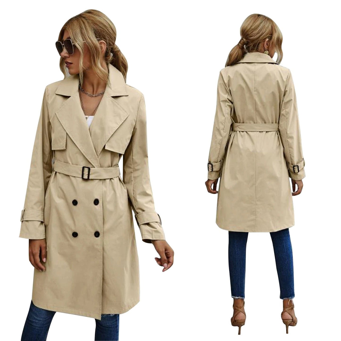 Berg-Feldt | Mittellanger Trenchcoat - Winter