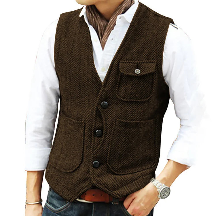 Costume Balthazar : Gilet simple en cachemire