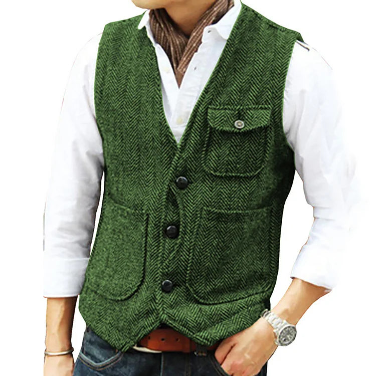 Costume Balthazar : Gilet simple en cachemire