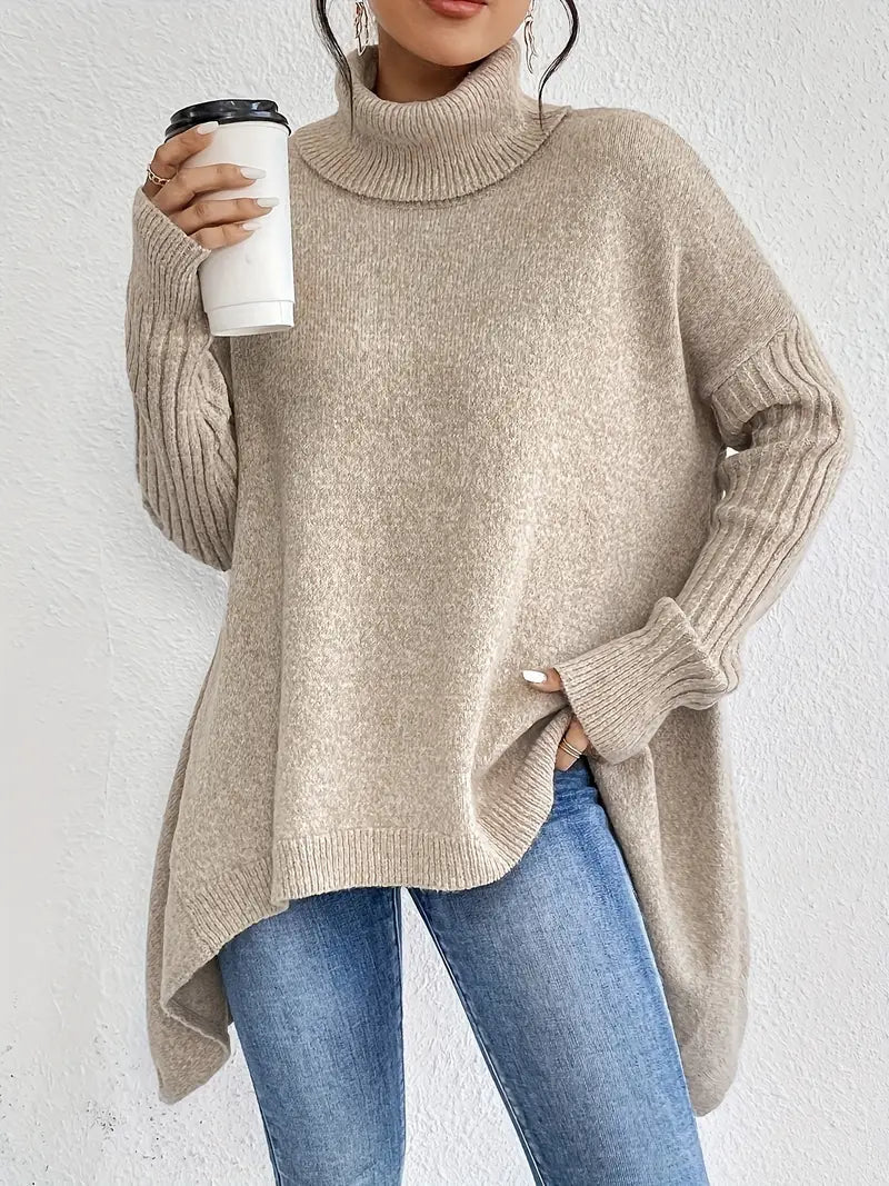 Berg-Feldt | langer Rollkragenpullover für den täglichen Komfort