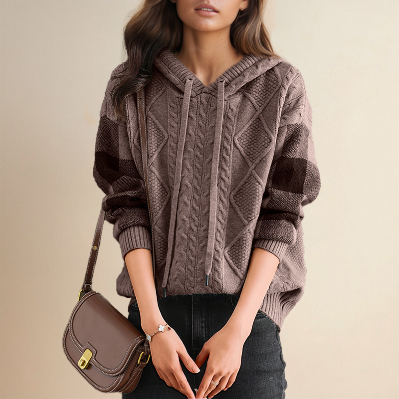Berg-Feldt | Strickpullover mit Kabelmuster Weich und Warm Perfekt für Herbst und Winter
