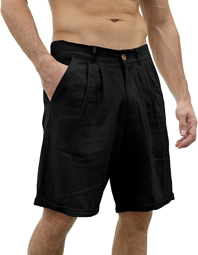 Bence Men's Linen Summer Shorts
