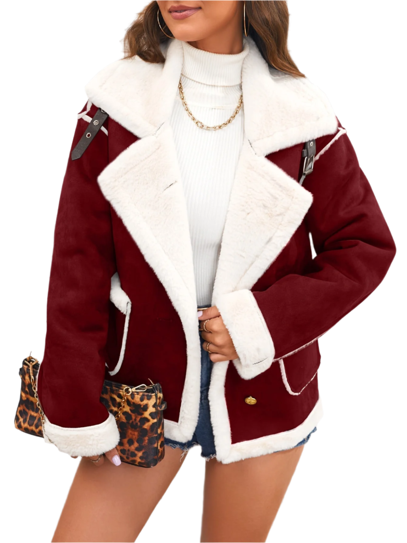 Berg-Feldt | Elegante Teddy Winterjacke für Damen