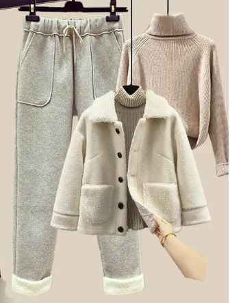 Berg-Feldt | Ensemble hivernal trois pièces chaud pour femme