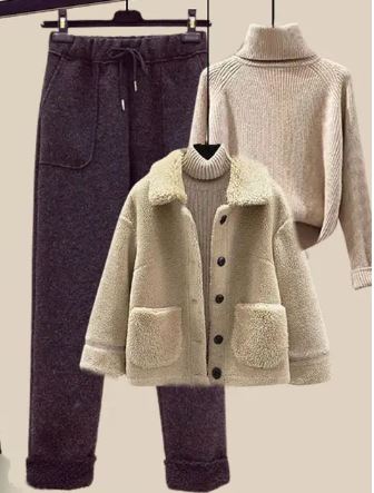 Berg-Feldt | Ensemble hivernal trois pièces chaud pour femme