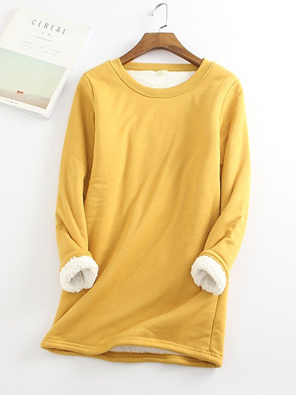 Belen : Sweat-shirt doublé polaire