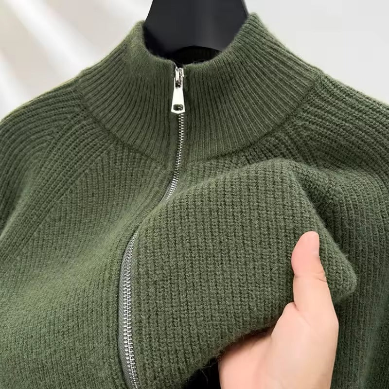 FREDERICK - Grobstrickjacke