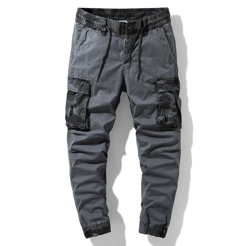 Pantalon de jogging cargo NIKLAS en tissu élastique
