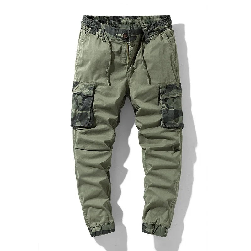 Pantalon de jogging cargo NIKLAS en tissu élastique