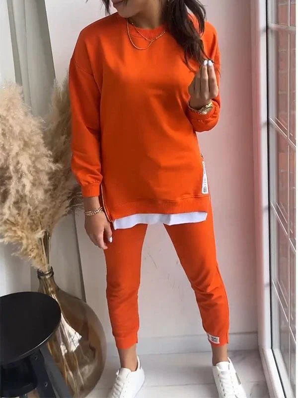 BELINDA: Ensemble sweat-shirt ample et jogging