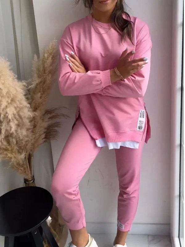 BELINDA: Ensemble sweat-shirt ample et jogging