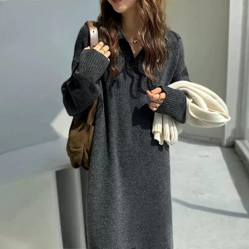 Berg-Feldt | Sweatkleid mit Bequemem Schnitt
