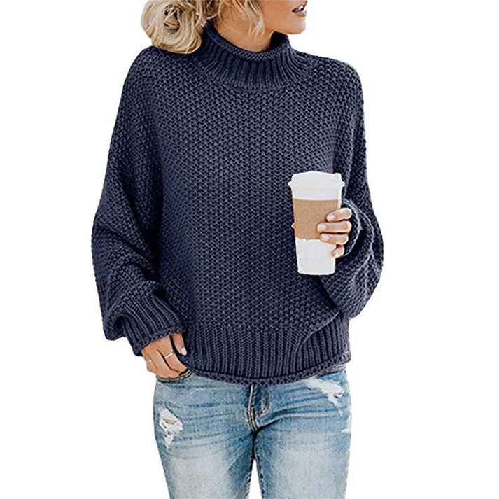 Berg-Feldt | Sweater - Grober Strick Rollkragenpullover
