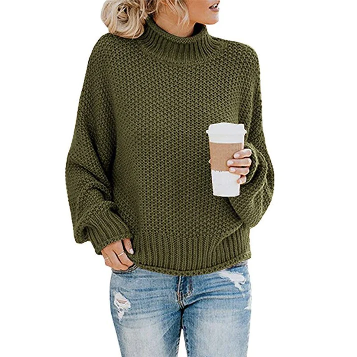 Berg-Feldt | Sweater - Grober Strick Rollkragenpullover