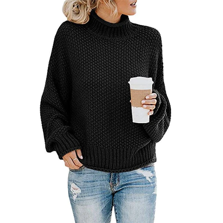 Berg-Feldt | Sweater - Grober Strick Rollkragenpullover