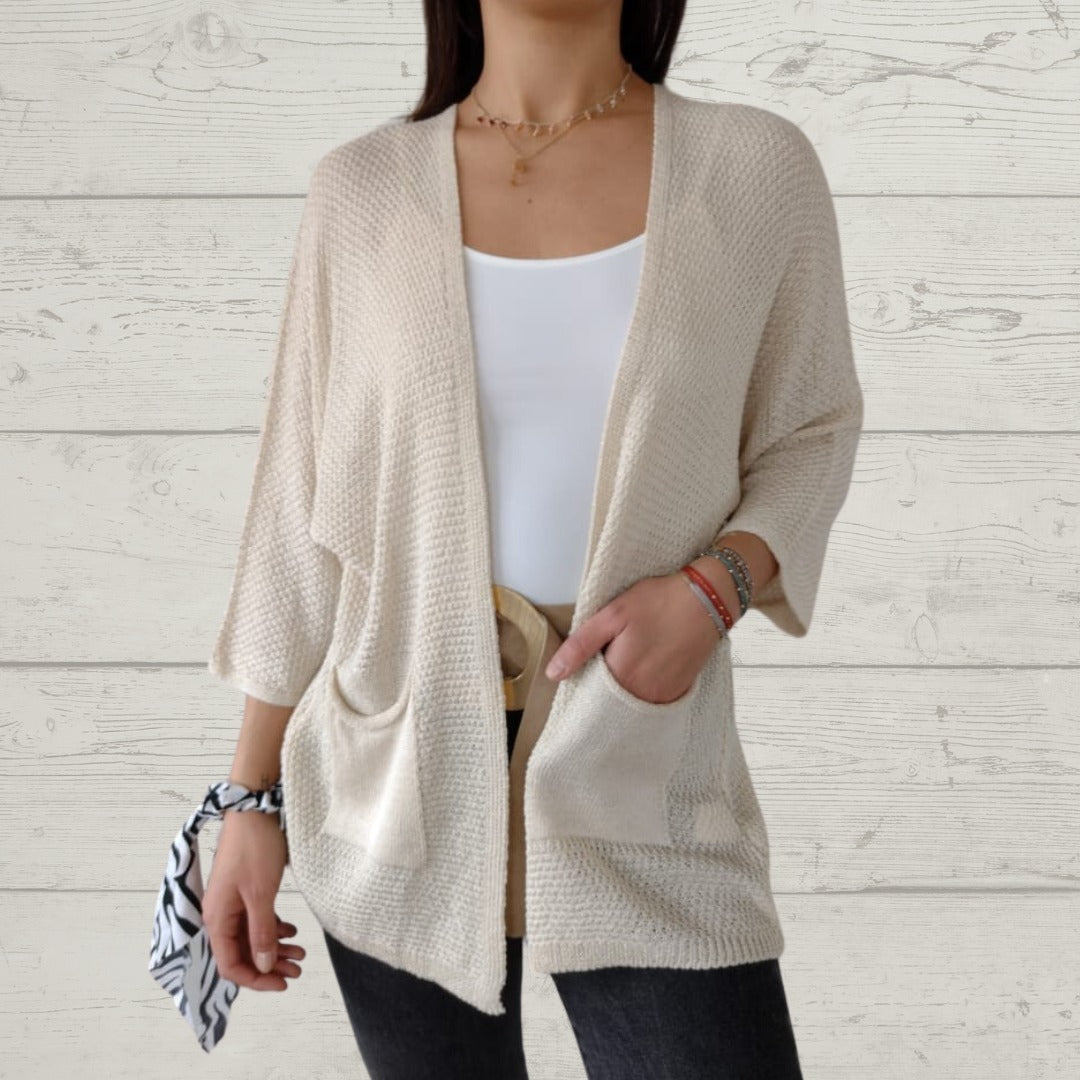 Berg-Feldt | Lässige Strickjacke mit Stylischen Taschen