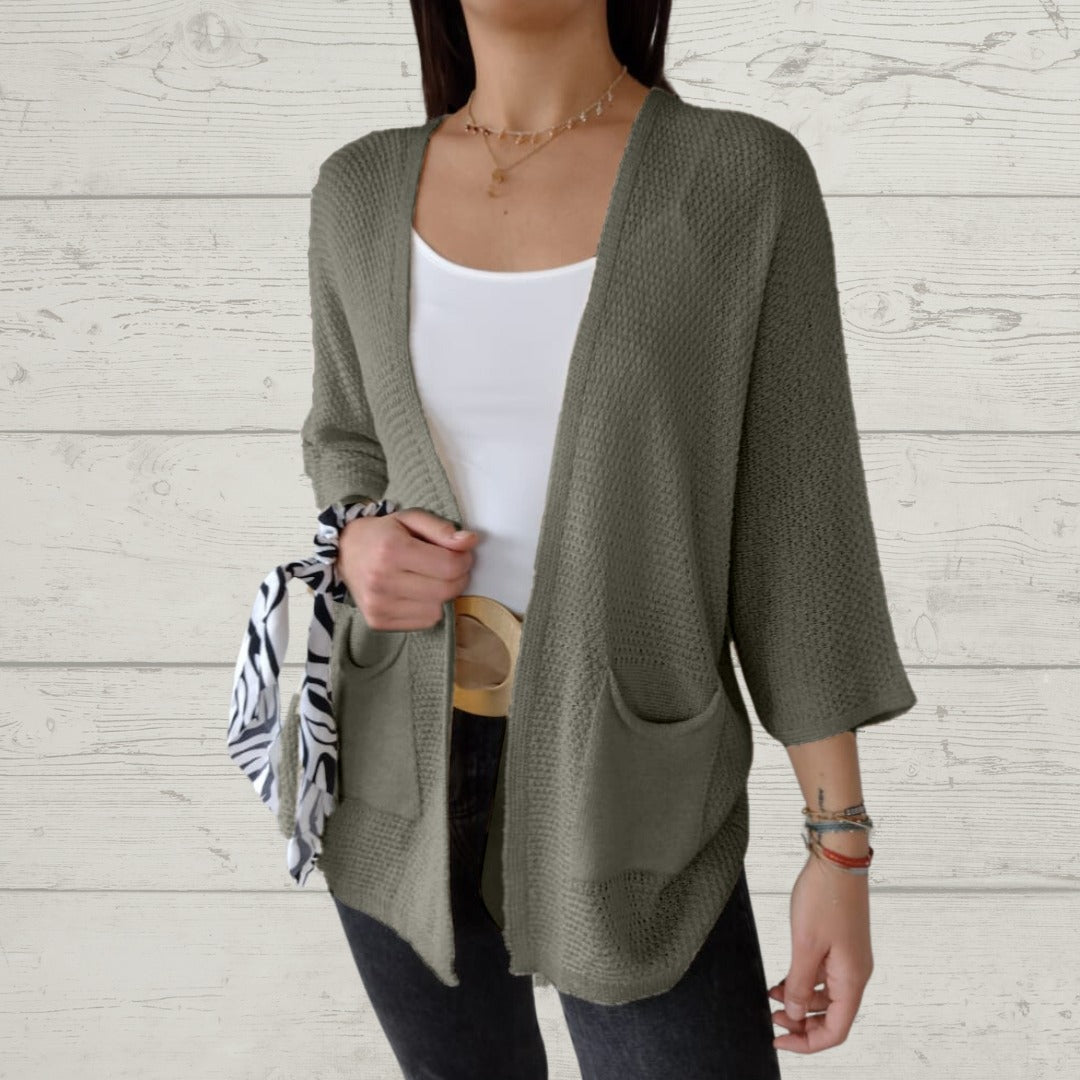 Berg-Feldt | Lässige Strickjacke mit Stylischen Taschen