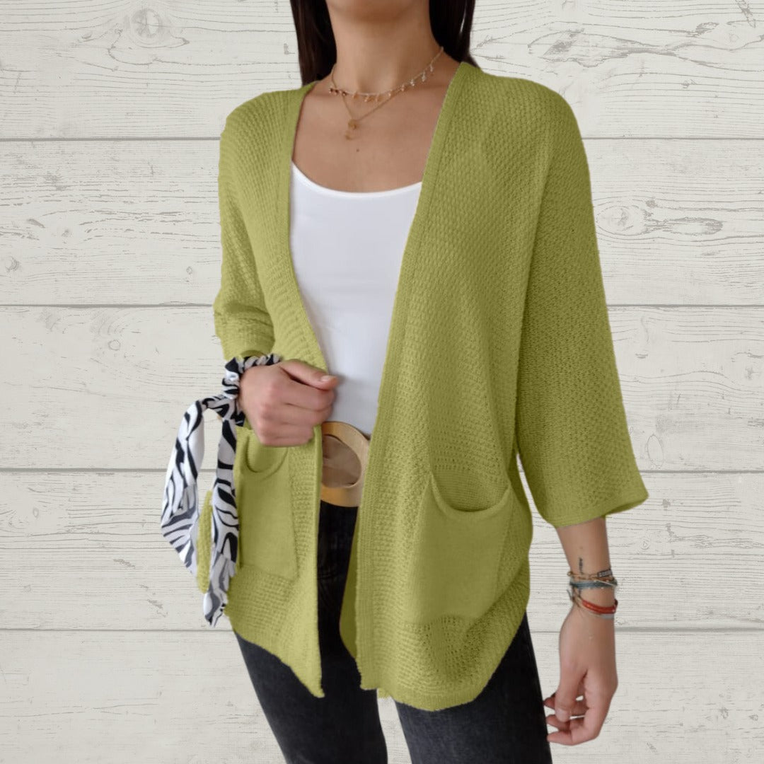 Berg-Feldt | Lässige Strickjacke mit Stylischen Taschen