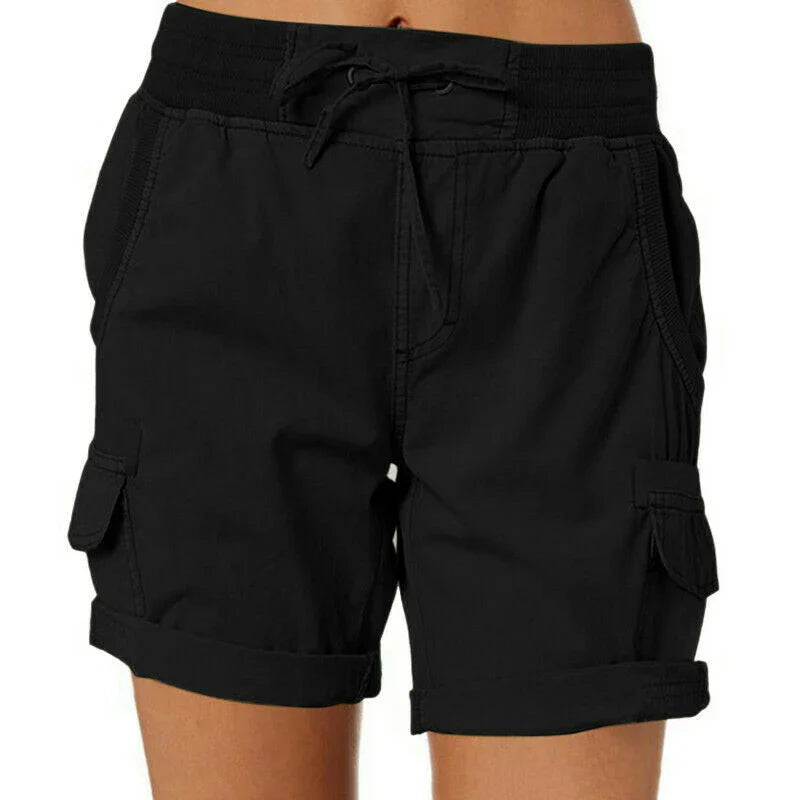 Pantalon décontracté taille haute douillet