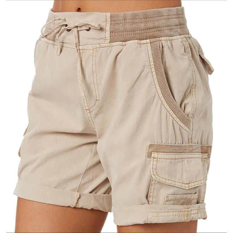 Pantalon décontracté taille haute douillet