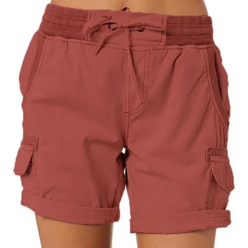 Pantalon décontracté taille haute douillet