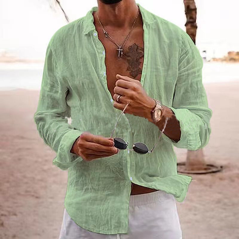 Chemise décontractée en coton pour hommes - Pavlo