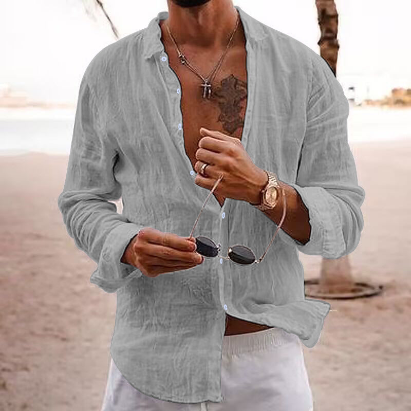 Chemise décontractée en coton pour hommes - Pavlo