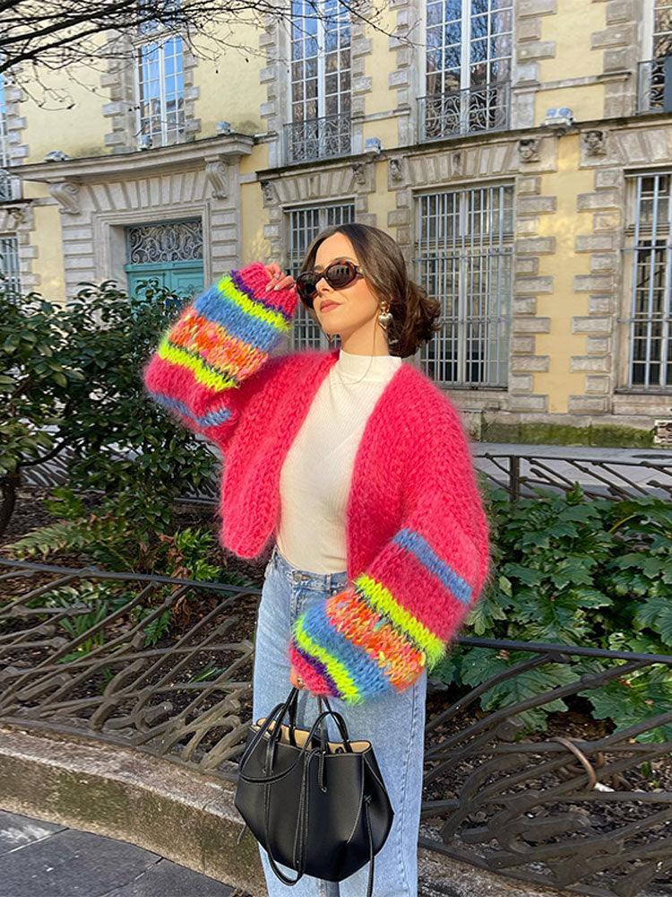 Berg-Feldt | Pull en tricot coloré