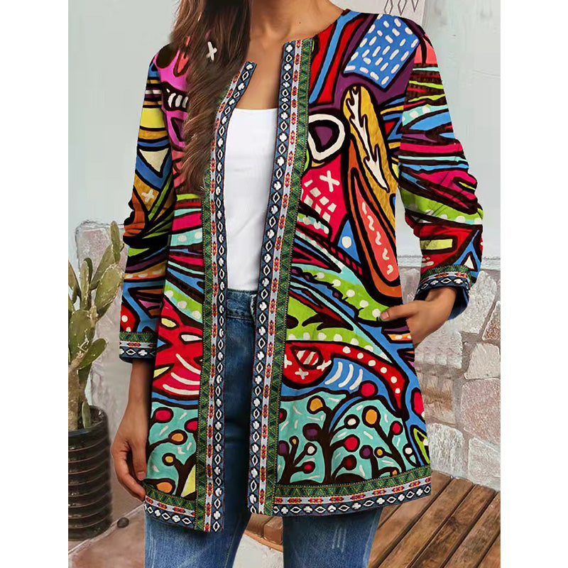 Veste à imprimé floral de Géorgie