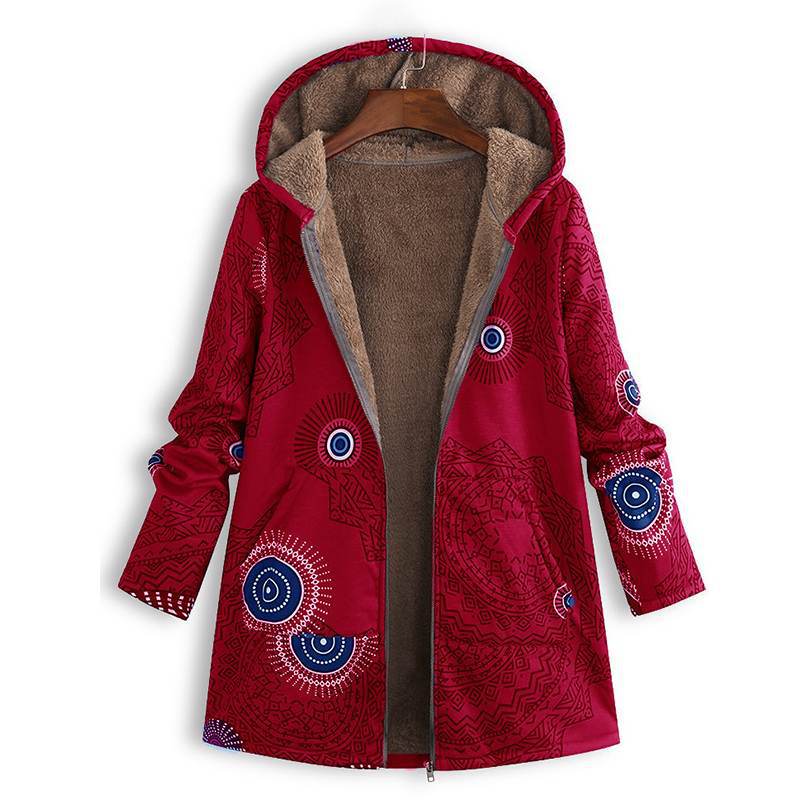 Berg-Feldt | Veste de printemps à capuche et poches avant pour femme