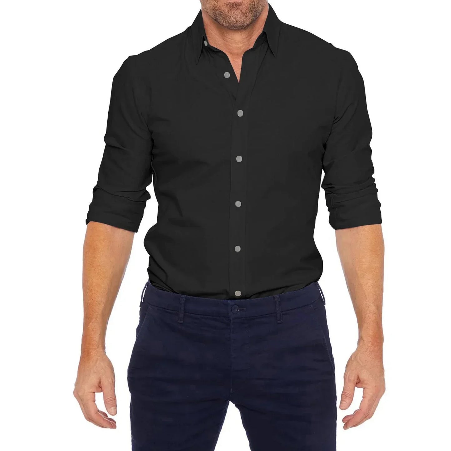 Chemise pour homme sans boutons – Yoel
