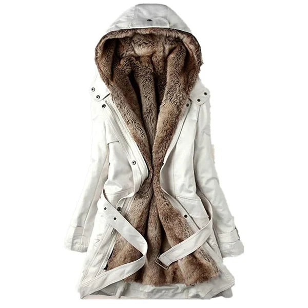 Berg-Feldt | Manteau d'hiver chaud en fourrure