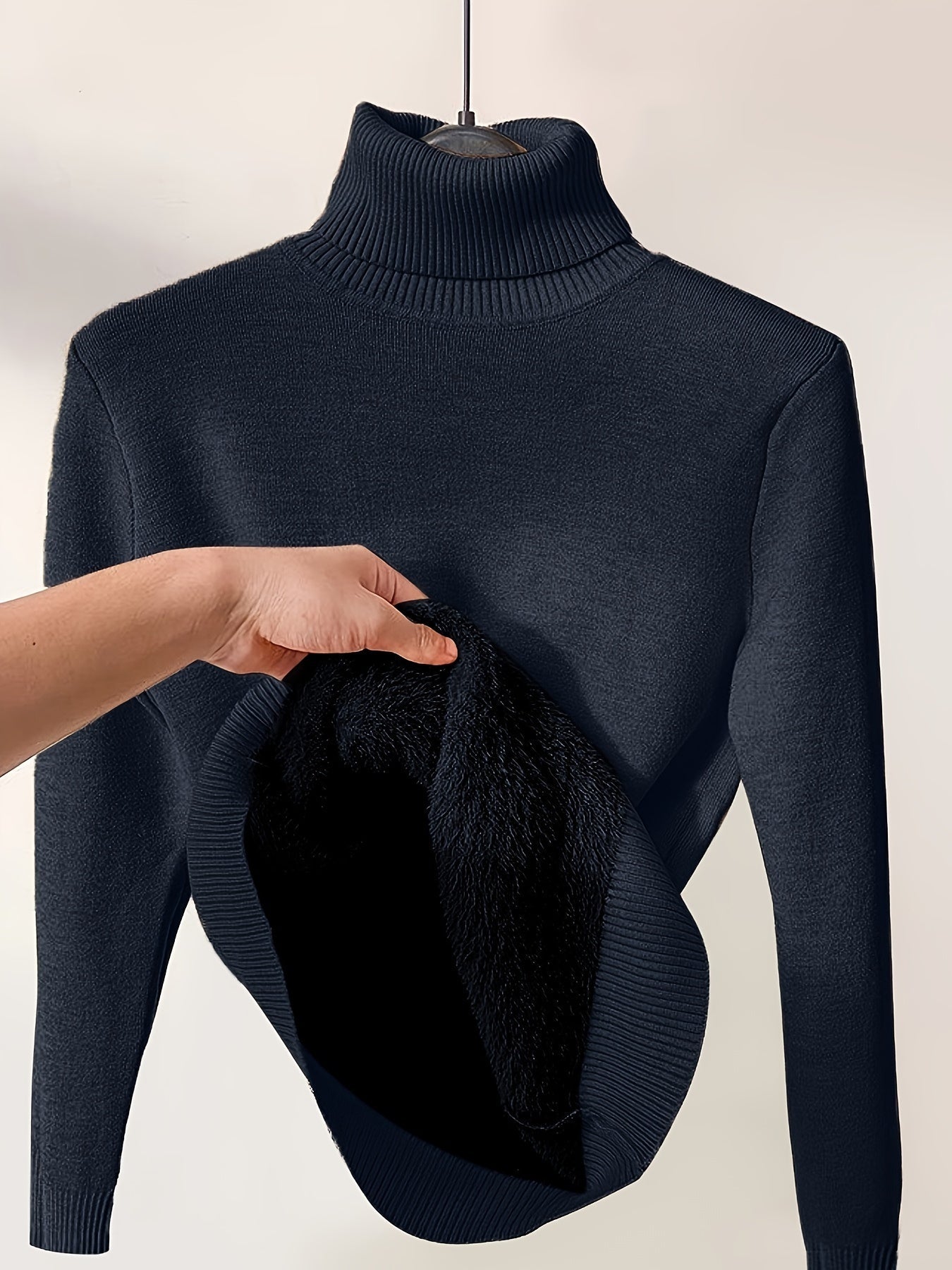Berg-Feldt | Foret Rollkragenpullover Warm und Weich Perfekt für Den Winter