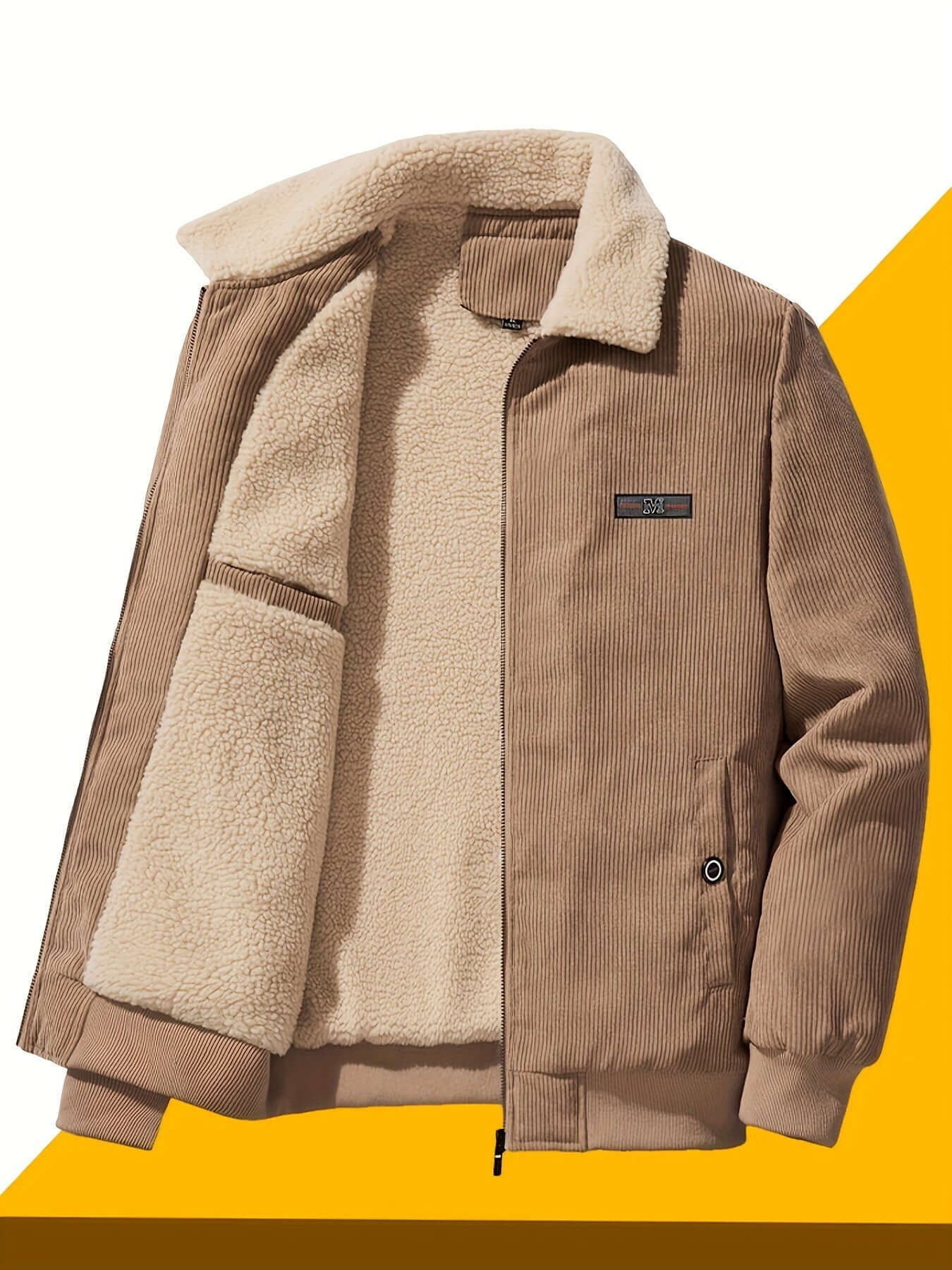 Berg-Feldt | Herren Warme Winterjacke - Dicke Steppjacke