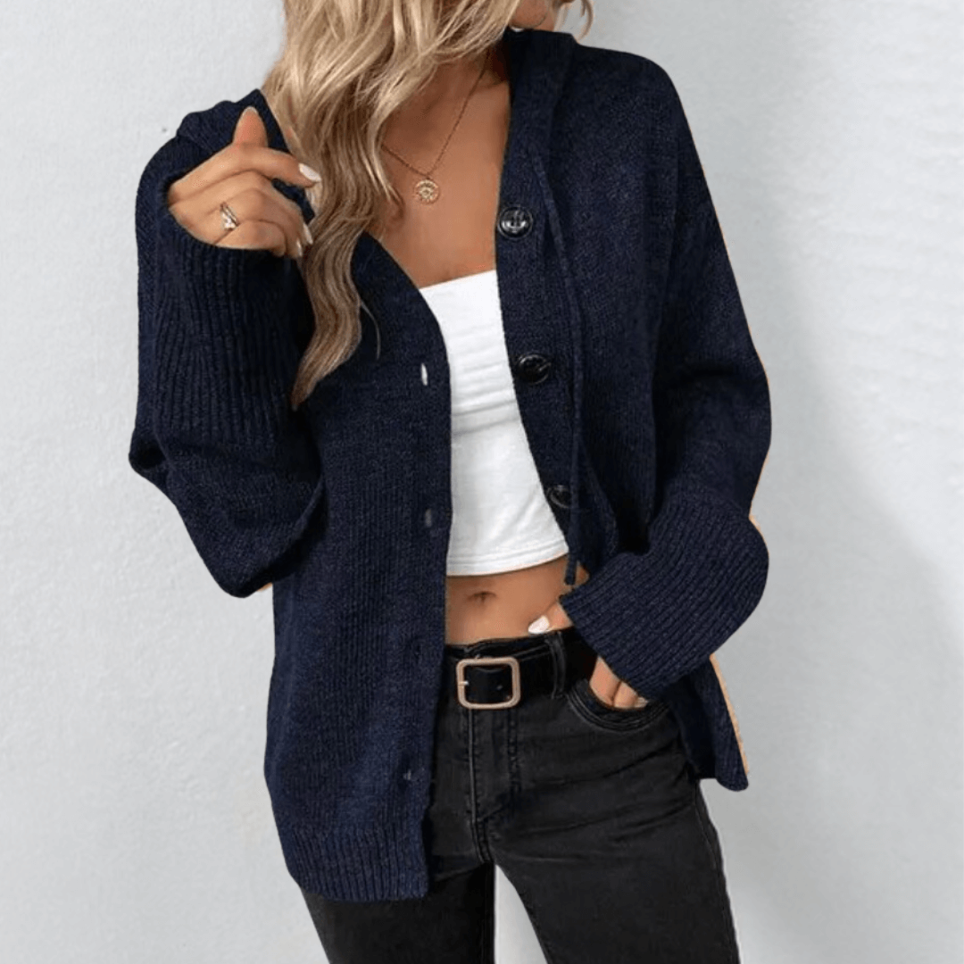 Berg-Feldt | Strick-Cardigan mit Knöpfen für Damen