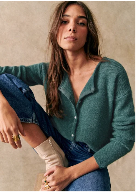 Berg-Feldt | Cardigan col V boutonné femme