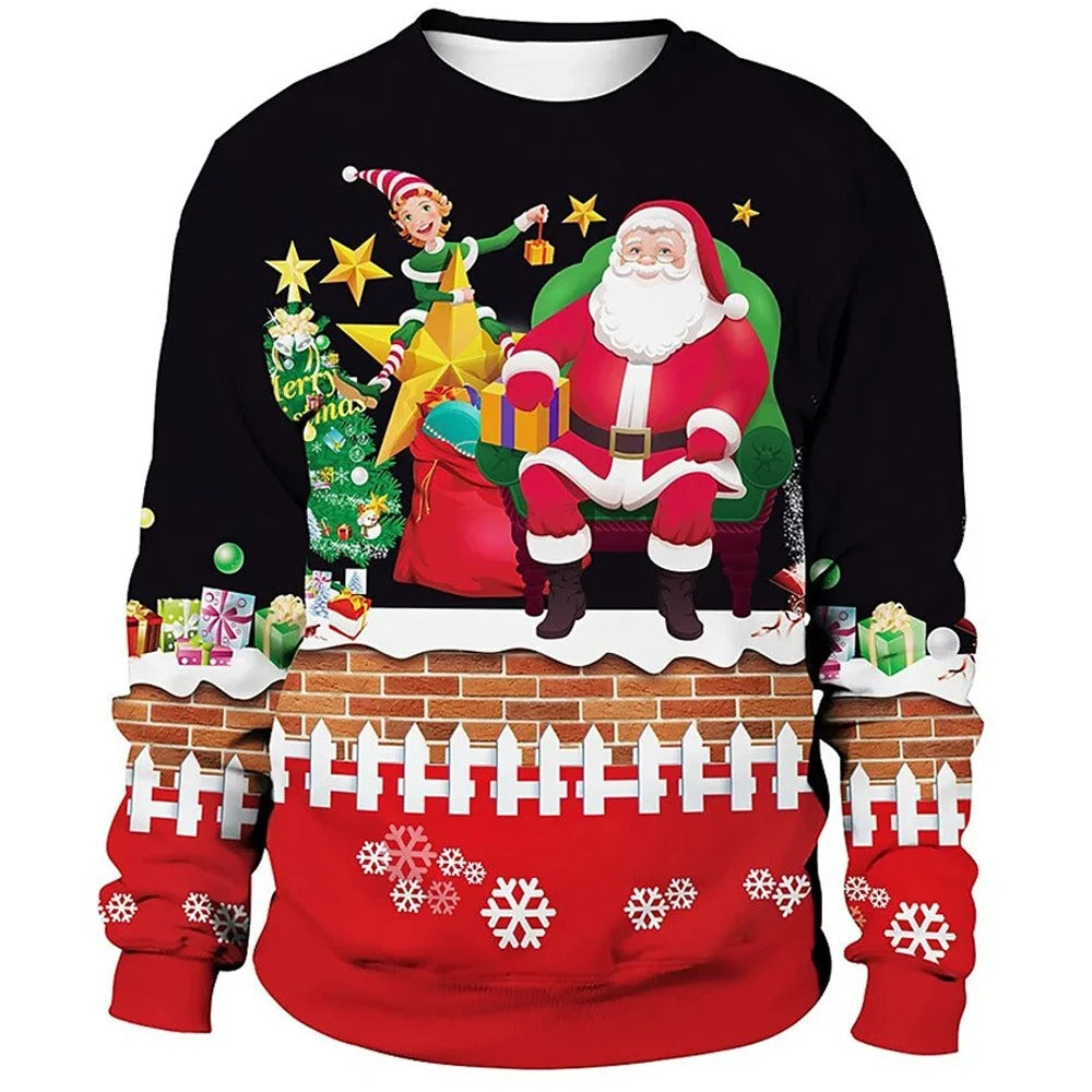 Pull de Noël unisexe
