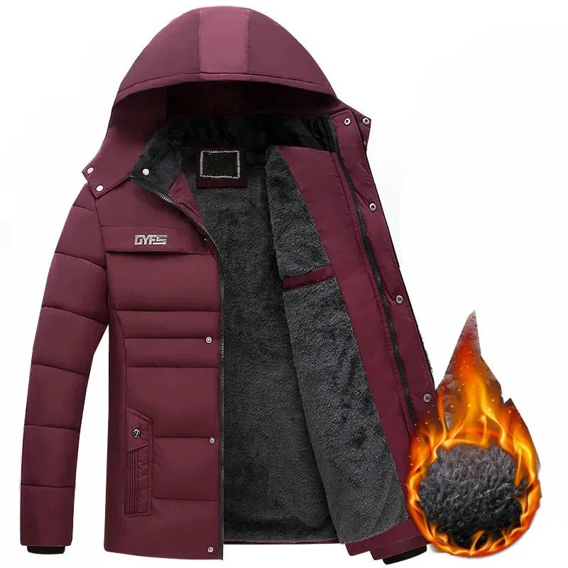Veste d'hiver pour homme, coupe-vent pour l'extérieur