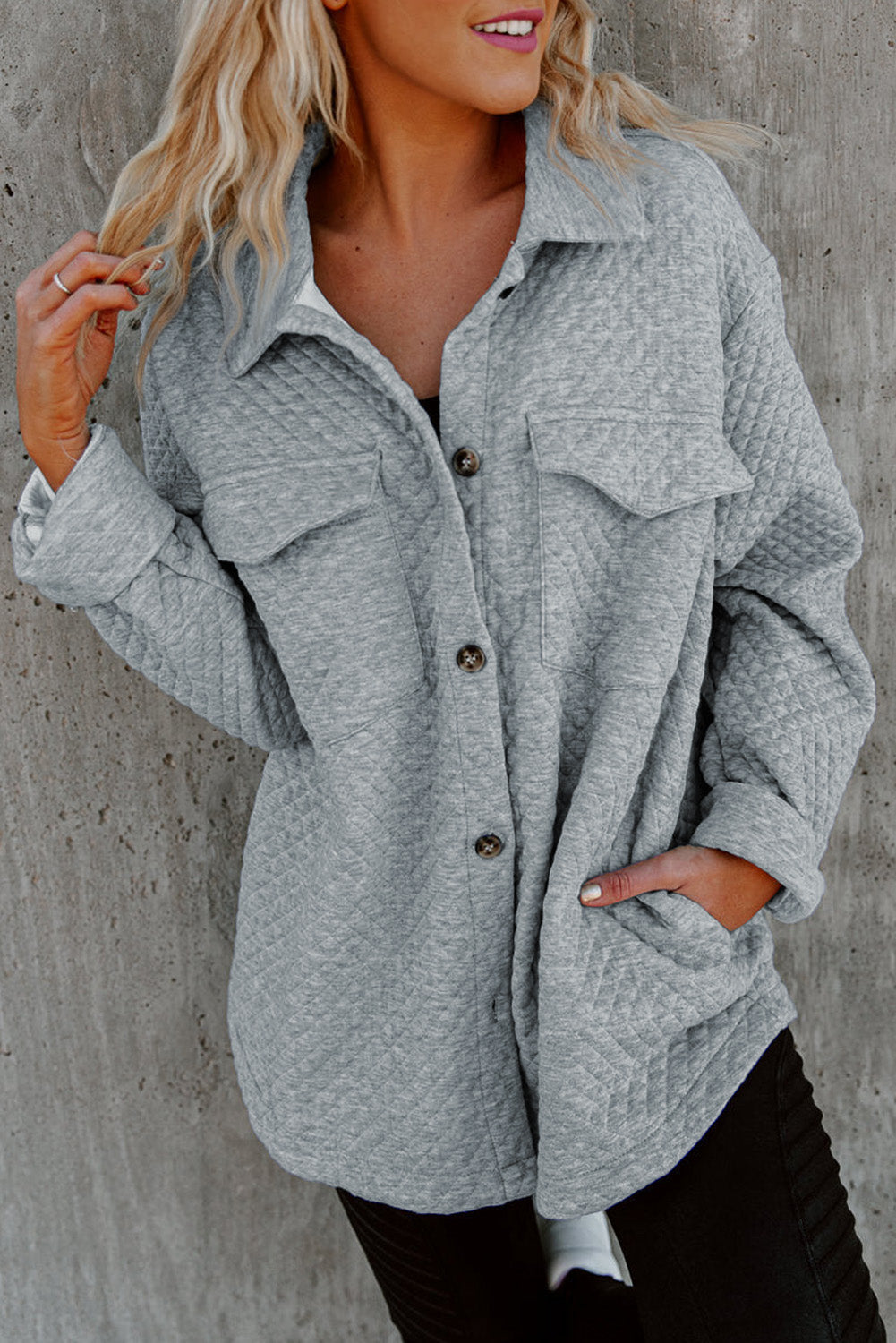 Berg-Feldt | Leichtgewicht Gesteppte Hemdjacke Polyester Komfort und Stil