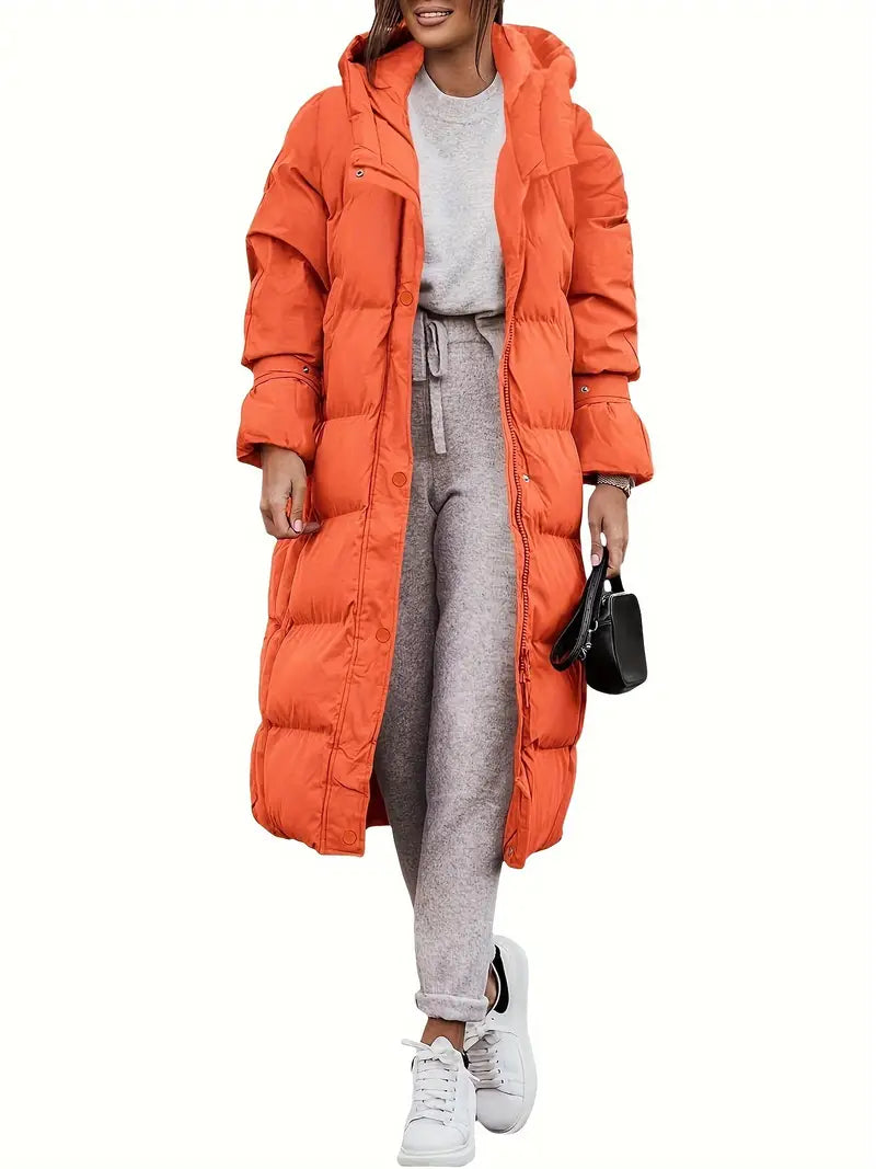 Berg-Feldt | Pufferjacke mit Kapuze für Damen - Warm